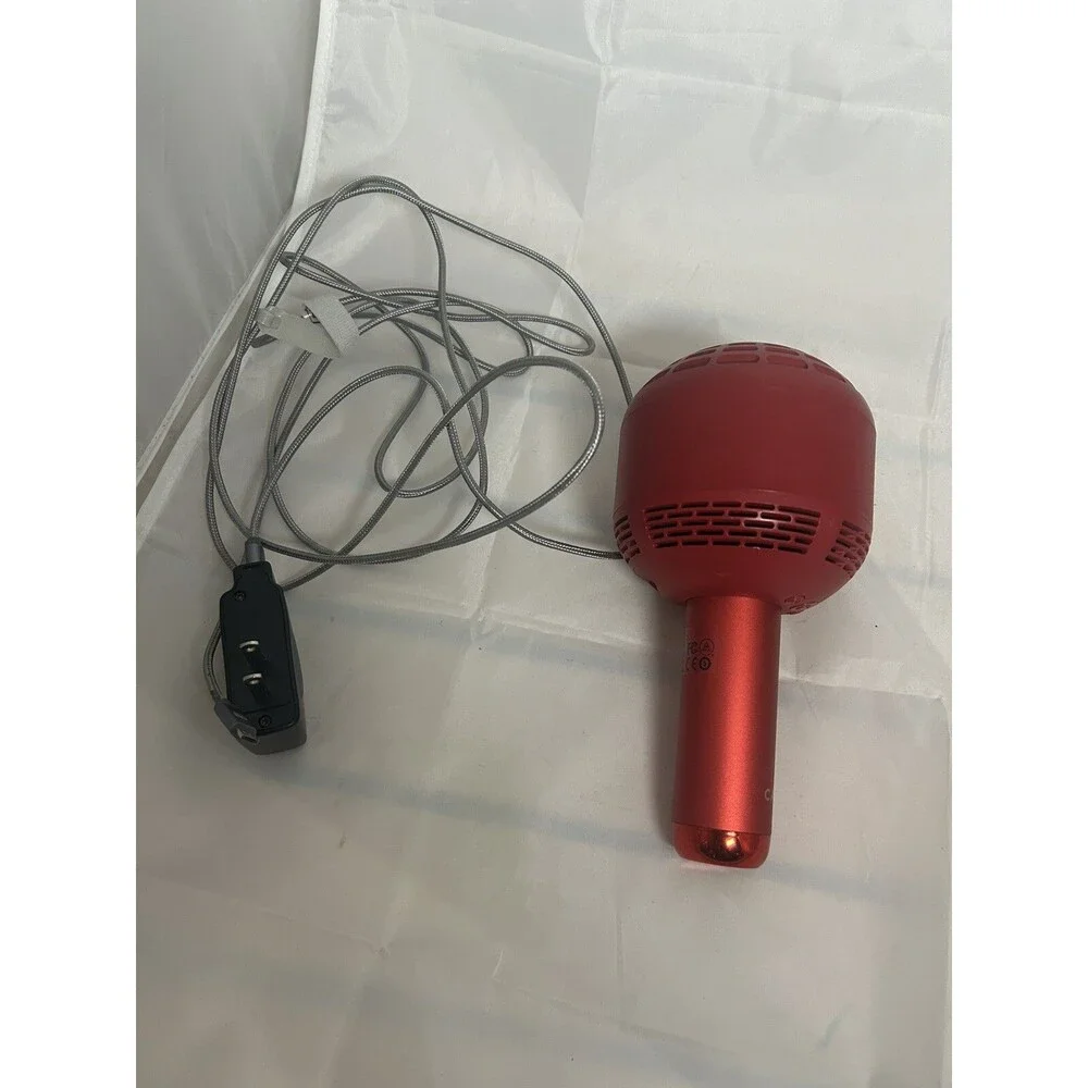 CALF Q5 Bluetooth Portable Wireless Karaoke Speaker Microphone Red Tested Works